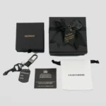 Dad's Birthday Gift Father's Day Anniversary Carbon Black Fiber Bottle Opener key KeyChain Set