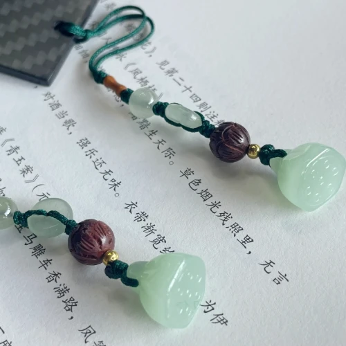 Teacher's Day Gift Classmate Graduation Gift Chinese Style Exquisite Hollow Window Carbon Fiber Bookmark