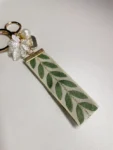 Couple Girlfriend Boyfriend Gift Chinese Style National Cute Panda Hollow Carbon Fiber KeyChain Phone Chain