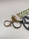 Couple Girlfriend Boyfriend Gift Chinese Style National Cute Panda Hollow Carbon Fiber KeyChain Phone Chain