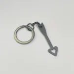 EE010 Love is You Arrow Through Your Heart Couple Love Confession Gift Keychain Two-Piece Set