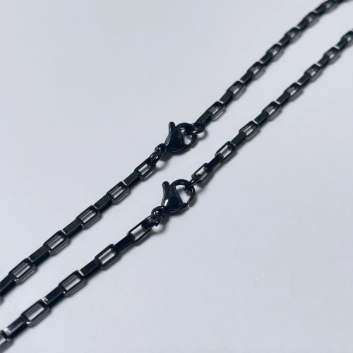 EE013 Couple Cross Necklace Confession Boyfriend Girlfriend Creative Necklace Valentine's Day Confession Gift Carbon Fiber Keychain Gift Set