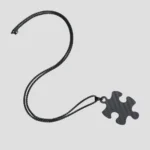 EE003 Puzzle Out A Complete Life Valentine's Day Couple Inspirational Necklace Love Mood Puzzle Necklace Gift Set