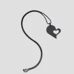 EE004 Listen To The Voice In Your Heart Valentine's Day Couple Gift Love Puzzle Necklace Gift Set