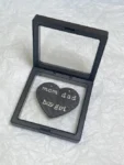 EE011 Love Is Home DIY Four-In-One Puzzle Love House Carbon Fiber Keychain Gift