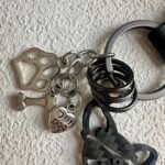 Chihuahua Carbon Fiber Keychain - Personalized Dog Lover Gift