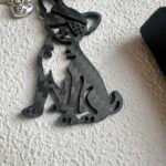 Chihuahua Carbon Fiber Keychain - Personalized Dog Lover Gift