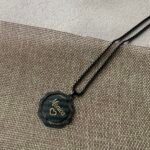 Personalized Carbon Fiber Name Necklace for Women - Custom Jewelry