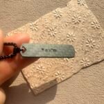 Personalized Carbon Fiber Name Necklace for Men - Custom Jewelry Gift