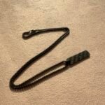 Personalized Carbon Fiber Name Necklace for Men - Custom Jewelry Gift