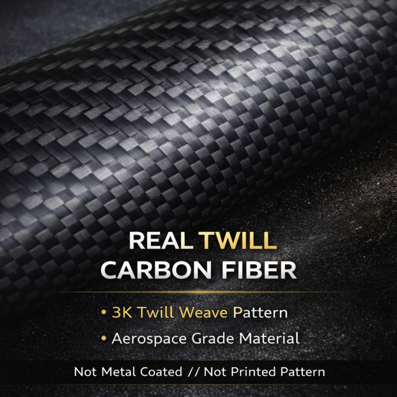 Personalized Carbon Fiber Cuff Bracelet for Men - Minimalist Jewelry