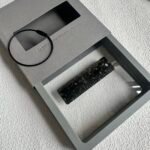 Forged Carbon Fiber EDC Ruler Keychain - 6cm Pocket Tool