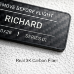 Remove Before Flight Carbon Fiber Name Tag Personalized Gift for Him Aviation Keychain Custom Pilot Minimalist EDC Tech Gift